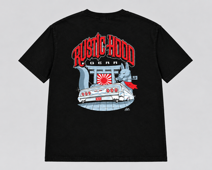 A BOMB THE ARTIST × RUSTIC HOOD GEAR Collaborate Tee