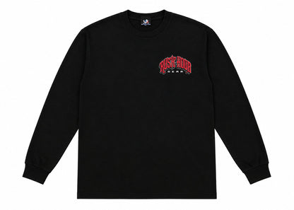 A BOMB THE ARTIST × RUSTIC HOOD GEAR “PHX to TKC” Long sleeve Tee